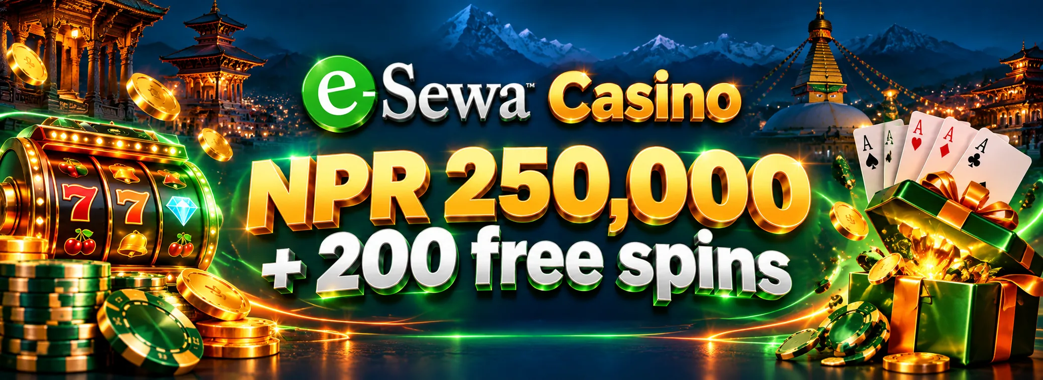 eSewa Casino को बोनस प्रस्ताव